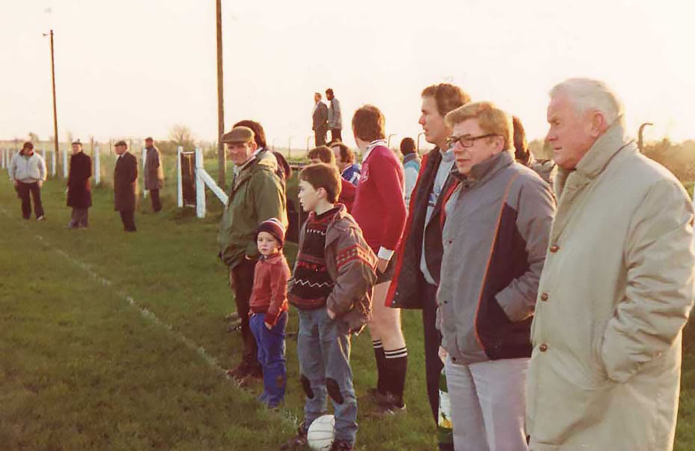 North Junior B Football Final 1990 Slide background